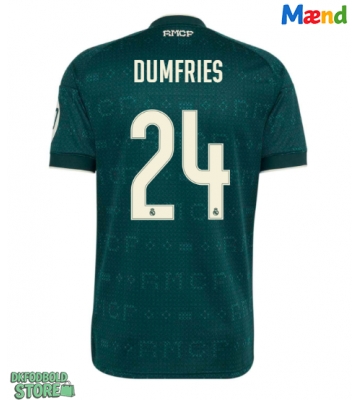 Real Madrid Denzel Dumfries #24 Replika Udebanetrøje 2026-27 Kortærmet
